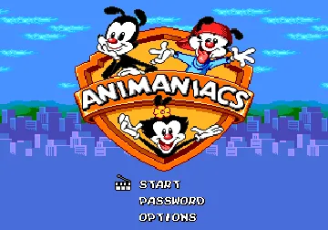 Animaniacs (Europe) (En,Fr,De) screen shot title